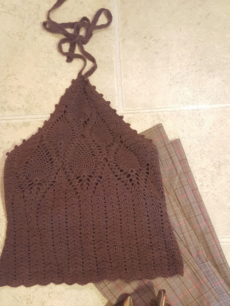 Crocheted Halter Top